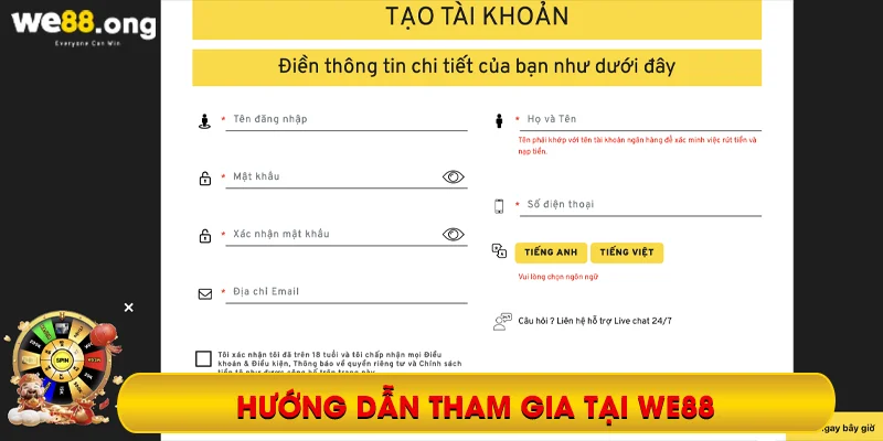Hướng dẫn tham gia tại Kubet