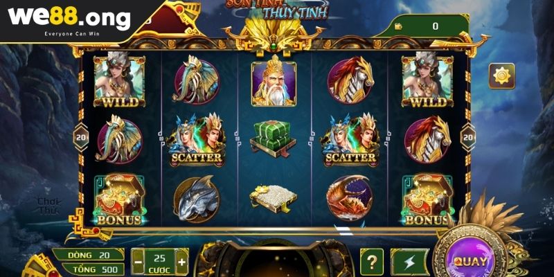 Giải mã nổ hũ Sơn Tinh Thủy Tinh KUBET